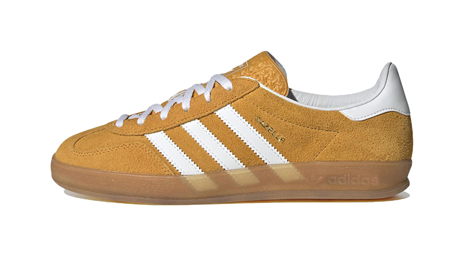 Adidas Wmns Gazelle Indoor Orange Peel Gum Womens  vjsneaker.com