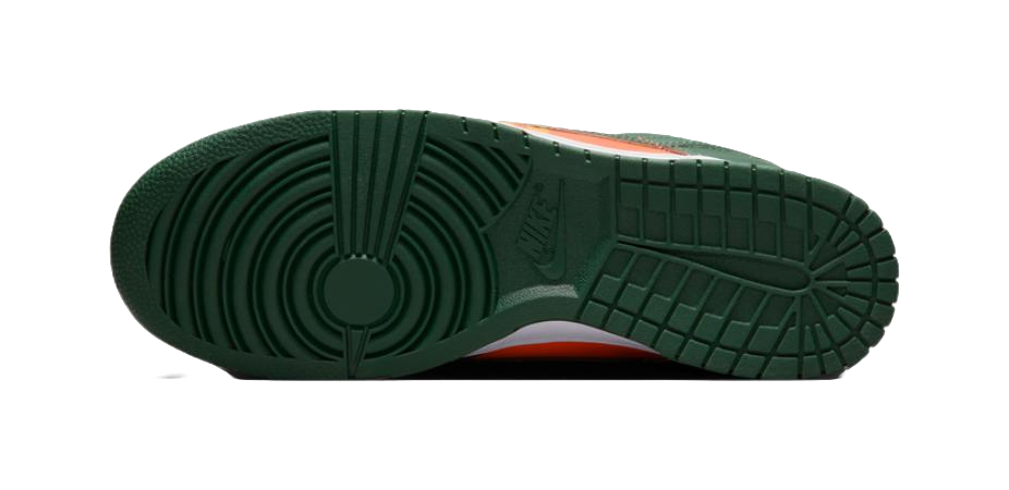 Nike Dunk Low Miami Hurricanes  vjsneaker.com
