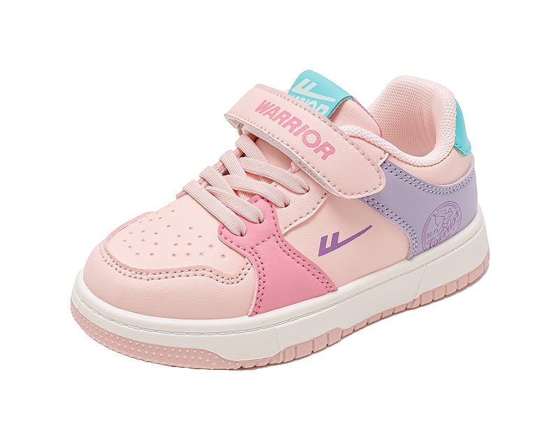 Warrior Boys Athletic Shoes Aj Breathable Lightweight Cushioning Low top Skateboard Shoes Kids 