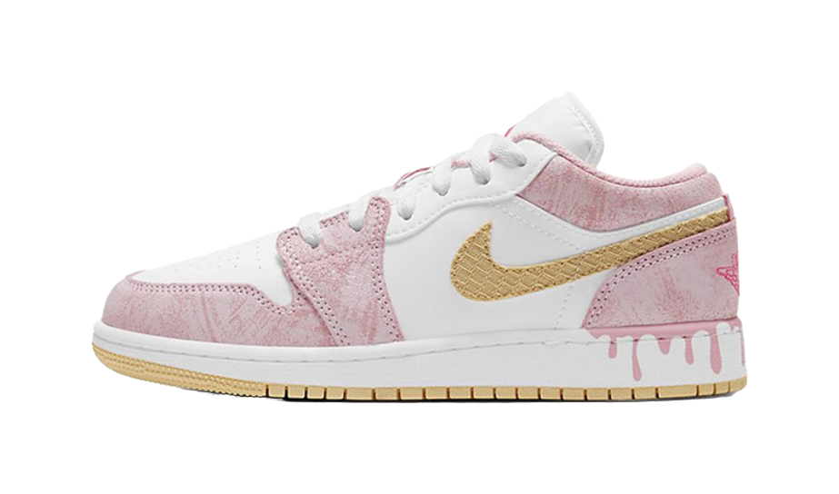 Jordan 1 Low Paint Drip GS  vjsneaker.com