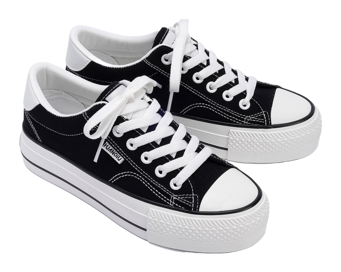 HUANQIU Wear resistant And Lightweight Low top Canvas Shoes Women's 
