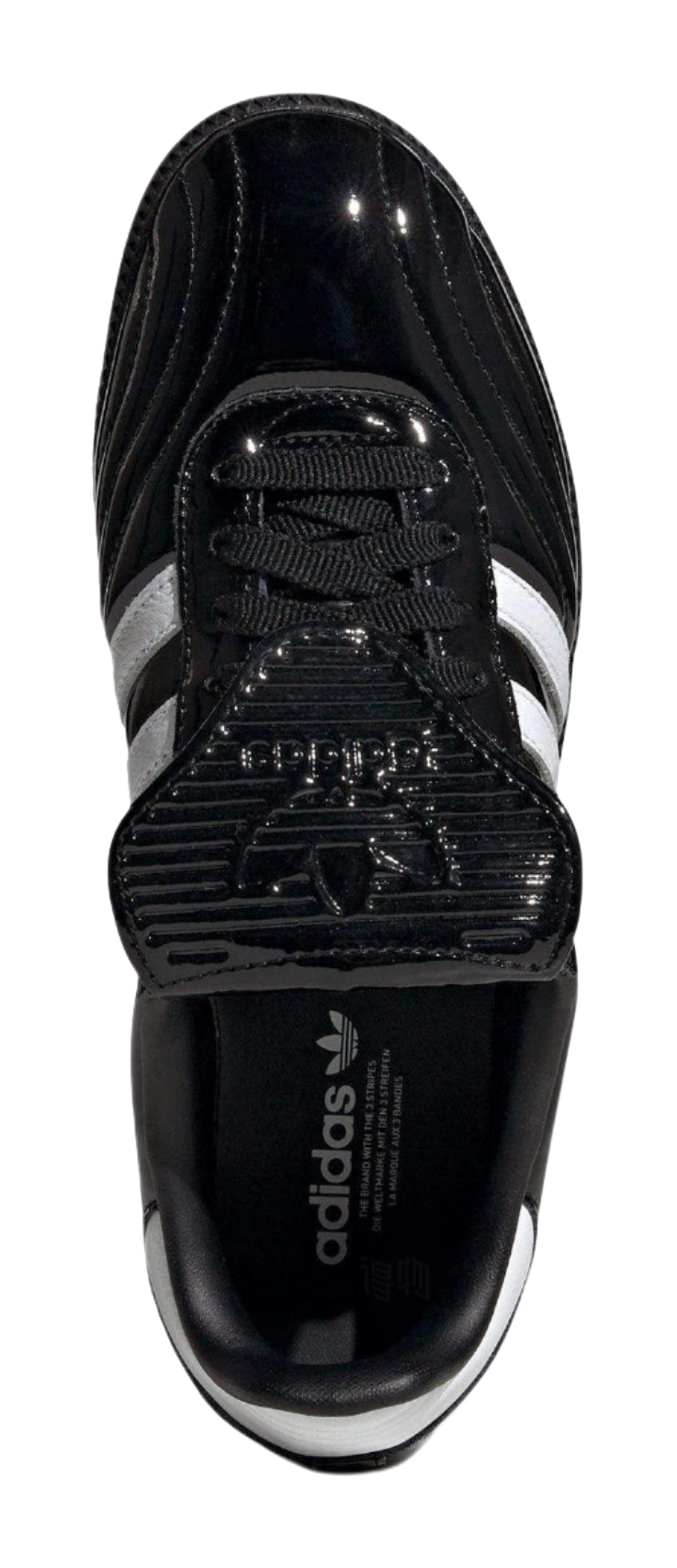 Adidas Wmns Samba Lt Patent Leather Pack - Black  vjsneaker.com