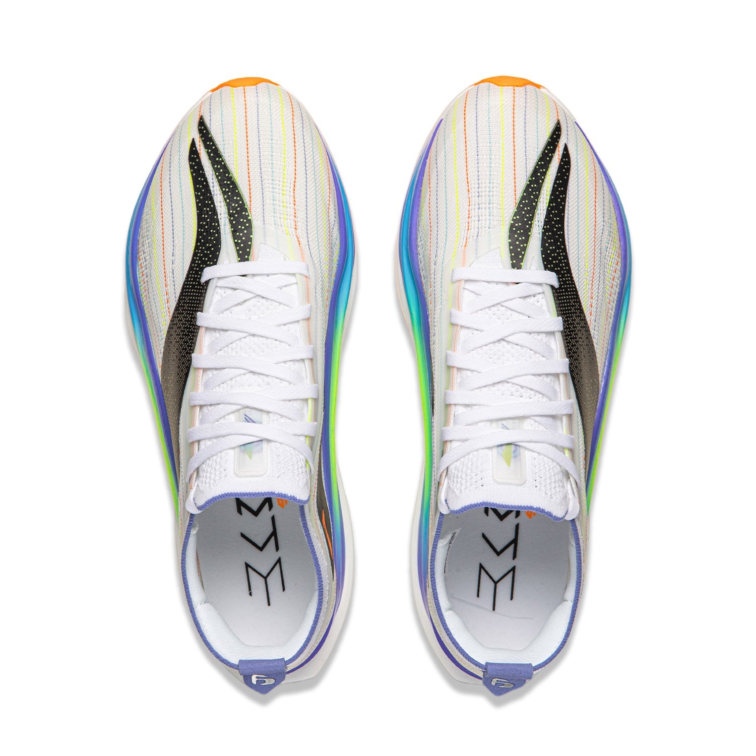 Li Ning Feidian 6 ELITE Cushioning Slip Resistant Abrasion Resistant Rebound Low top Carbon Plate Running Shoes Unisex