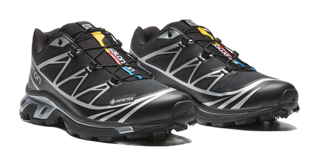 SALOMON XT 6 Gore Tex Black Silver  vjsneaker.com