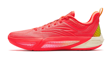 ANTA Shock Quick Decision 7 "Journey" 112611607-5 - Basketball Shoe Unisex Neon Bright Dark Red