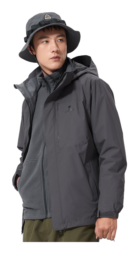 CAMEL All weather Windbreaker Jacket Mens  vjsneaker.com