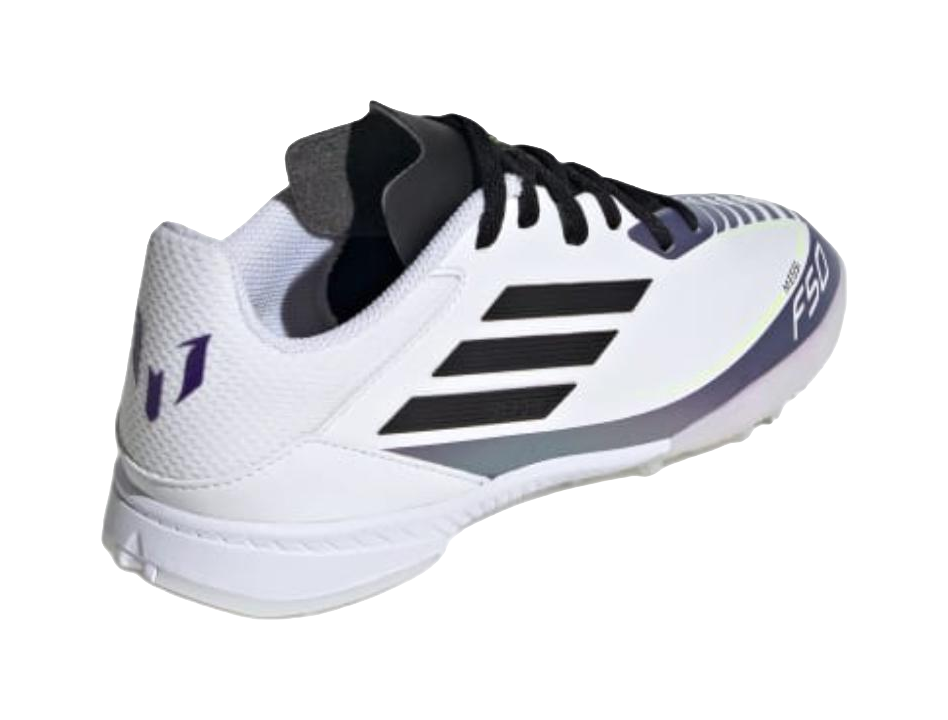 Adidas F50 League Slip Resistant Abrasion Resistant Low top Kids Soccer Shoes White Kids  vjsneaker.com