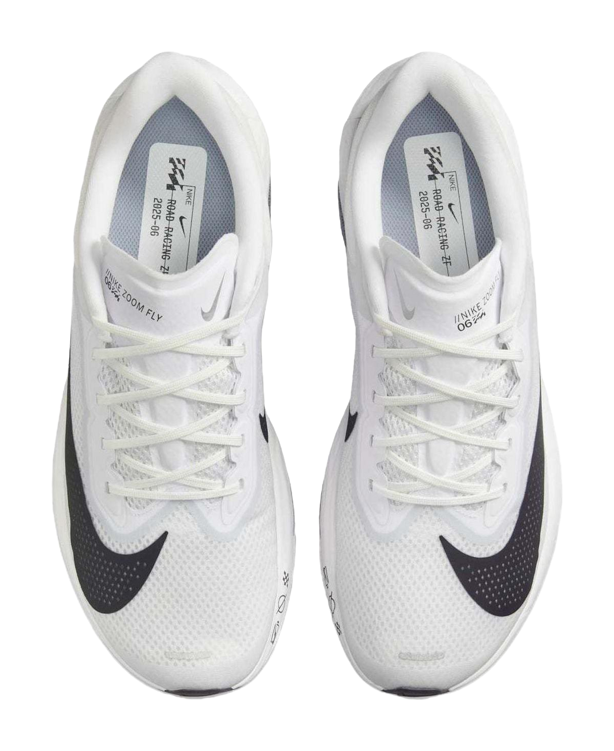 Nike Zoom Fly 6 White Pure Platinum Obsidian Mist Gridiron  vjsneaker.com