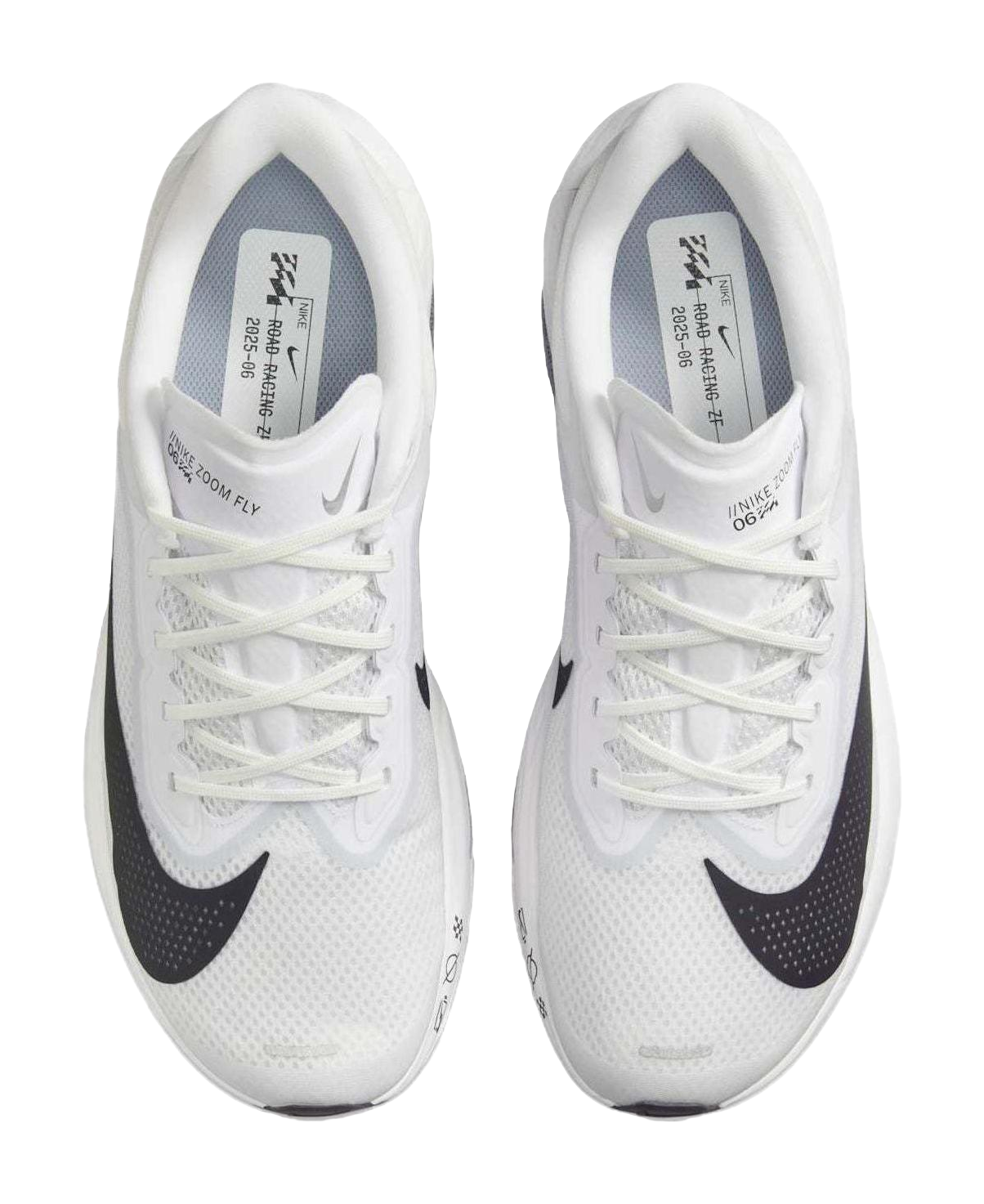 Nike Zoom Fly 6 White Pure Platinum Obsidian Mist Gridiron  vjsneaker.com