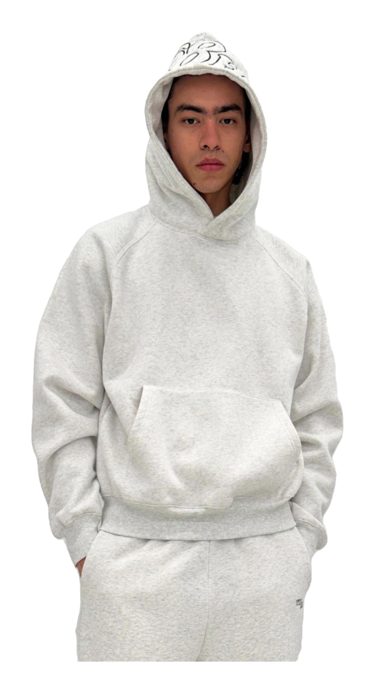 WHOOSIS letter embroidery logo hoodie casual loose China-Chic pullover multicolor plush autumn and winter sweater for men and women  vjsneaker.com