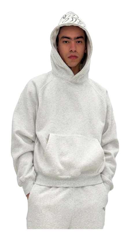 WHOOSIS letter embroidery logo hoodie casual loose China-Chic pullover multicolor plush autumn and winter sweater for men and women  vjsneaker.com