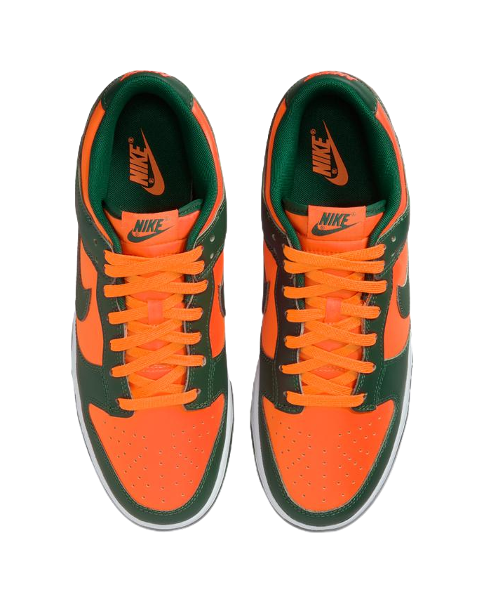 Nike Dunk Low Miami Hurricanes  vjsneaker.com