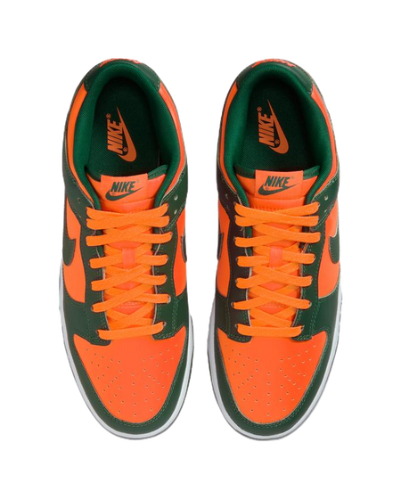 Nike Dunk Low Miami Hurricanes  vjsneaker.com