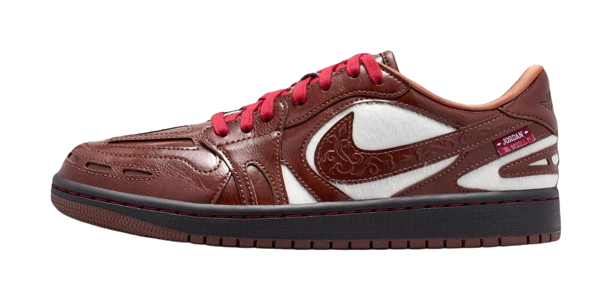 Jordan Air Jordan 1 Low top Vintage Basketball Shoes Unisex Brown  vjsneaker.com