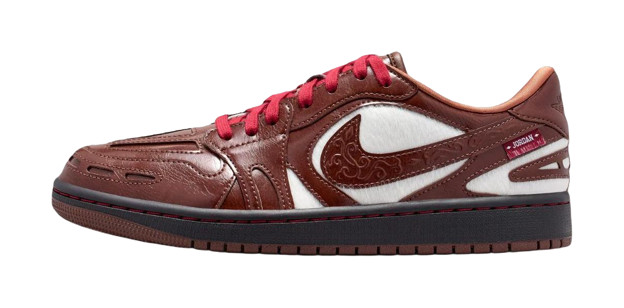 Jordan Air Jordan 1 Low top Vintage Basketball Shoes Unisex Brown  vjsneaker.com