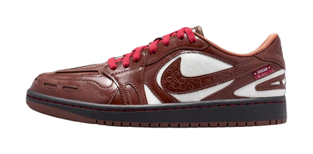 Jordan Air Jordan 1 Low top Vintage Basketball Shoes Unisex Brown  vjsneaker.com