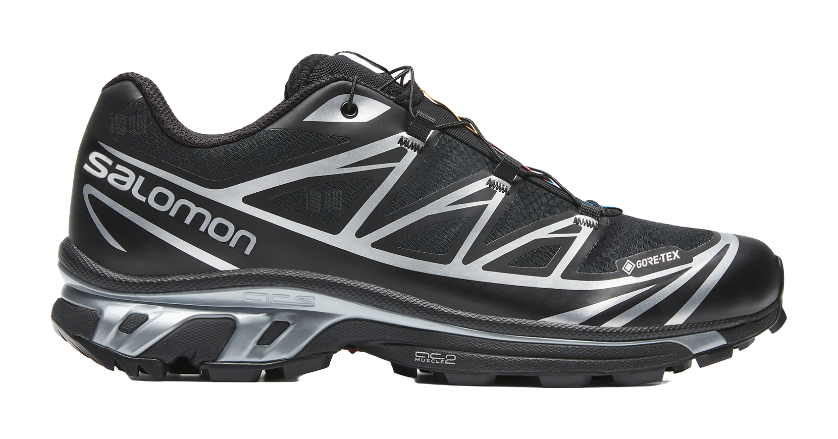 SALOMON XT 6 Gore Tex Black Silver  vjsneaker.com