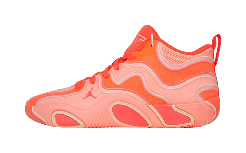 Jordan Tatum 3 Anti Slip Wear Resistant Mid Top Basketball Shoes Mens Pink  VJSNEAKER