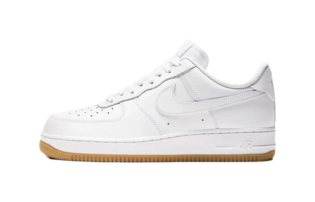 Nike Air Force 1 07 White Gum Light Brown  VJSNEAKER