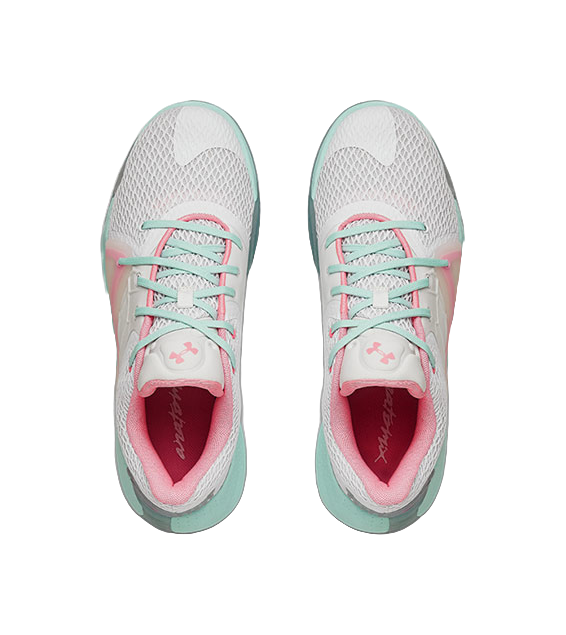 Under Armour Anatomix Spawn 2 White Pink  vjsneaker.com