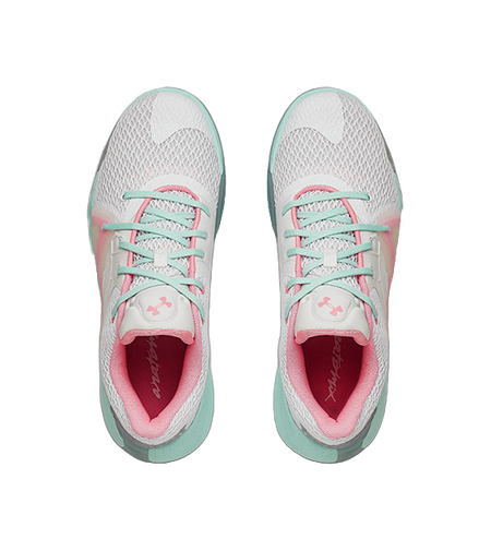 Under Armour Anatomix Spawn 2 White Pink  vjsneaker.com