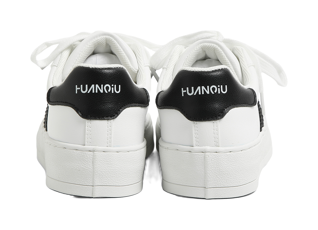 HUANQIU Abrasion Resistant, Lightweight, And Breathable Low top Skateboard Shoes Women's 