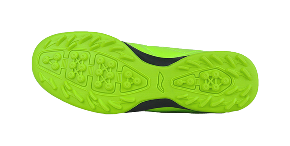 Li Ning Comfortable TF Turf Artificial Turf Synthetic Leather Cushioning Slip Resistant Abrasion Resistant Soccer Shoes  VJsneaker