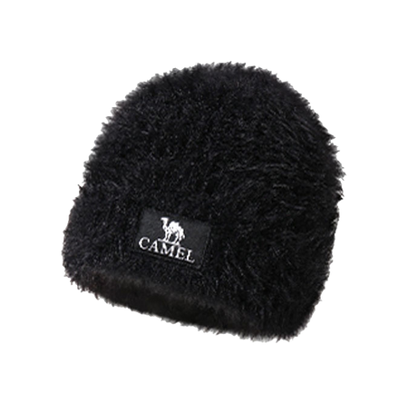 CAMEL Polyester Beanies Womens  VJSNEAKER
