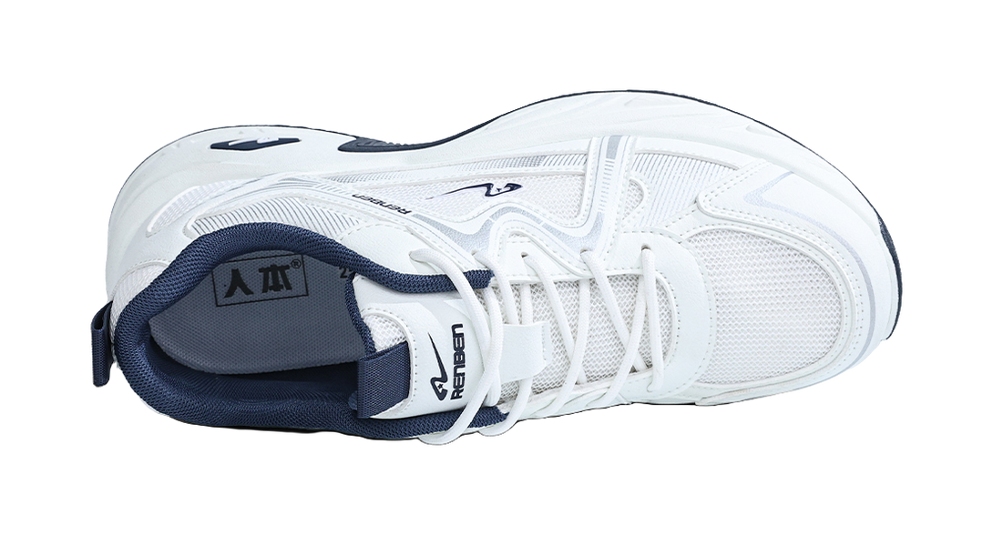 RENBEN Lightweight Height Increasing Low Top Chunky Sneakers Men's 