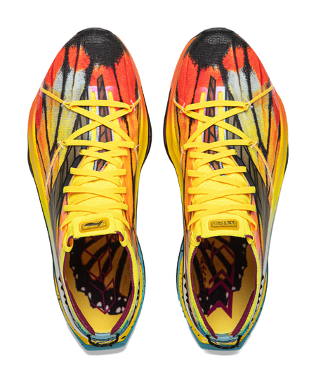 Li-Ning Feidian 6 ULTRA 'Butterfly' - Running Shoes Unisex Mango Yellow