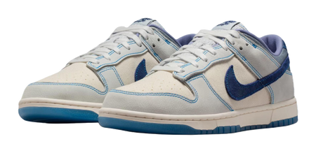 Nike Dunk Low top Skateboard Shoes Unisex White Blue  vjsneaker.com