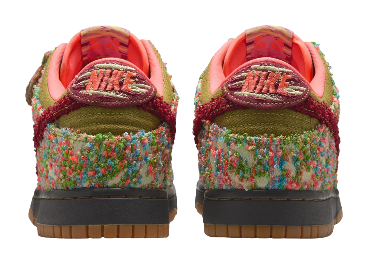 Nike Dunk Low top Skateboard Shoes Unisex Green Pink  vjsneaker.com