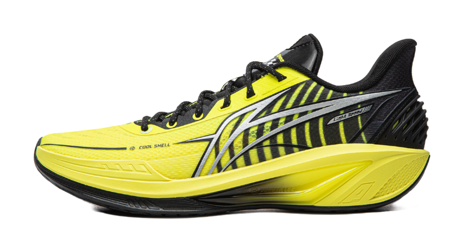 Li-Ning Light Speed 4 "Turbo T" ABPW011-5 - Basketball Shoe Unisex Yellow Black White