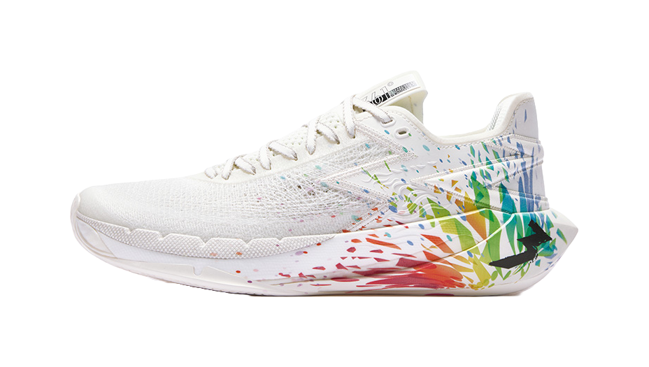 361° BIG3 7.0 Pro "Hot Tempered" 672621108-1 - Low-Profile Basketball Shoe Unisex Black White