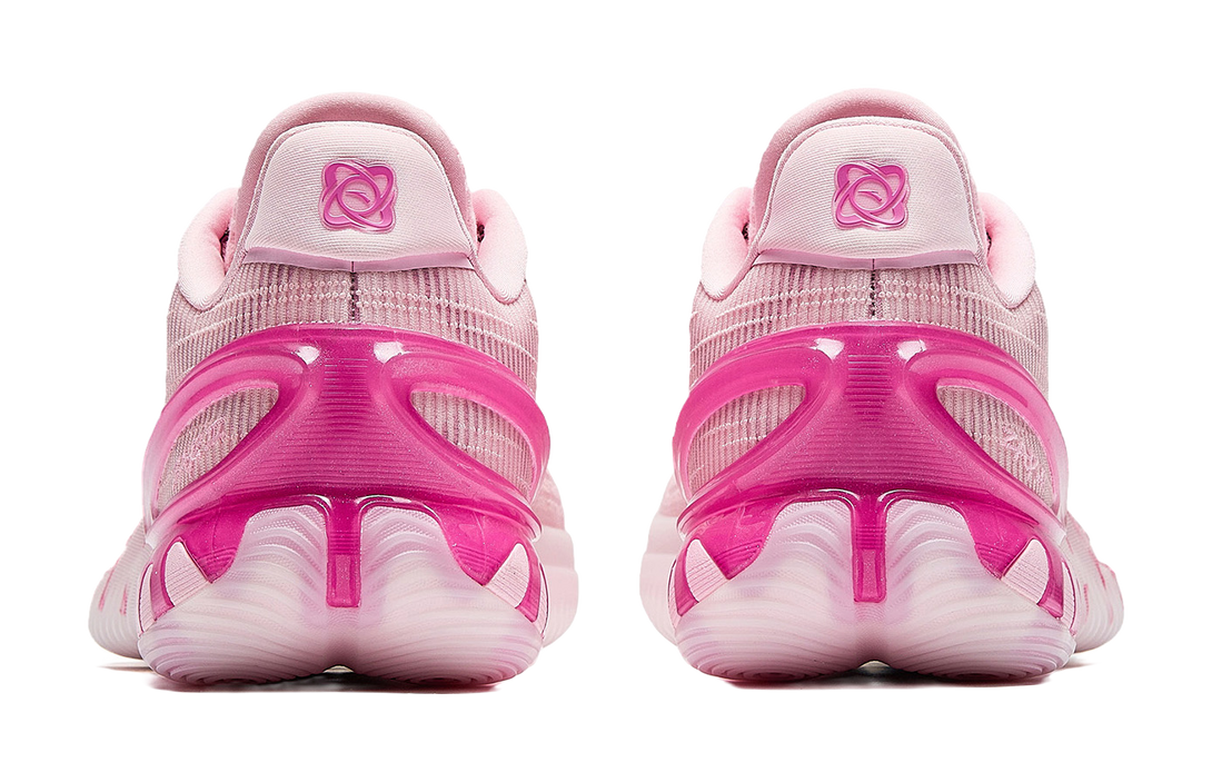 Anta Professional Game Ready Low Top Basketball Shoes Mens Pink Purple  VJSNEAKER