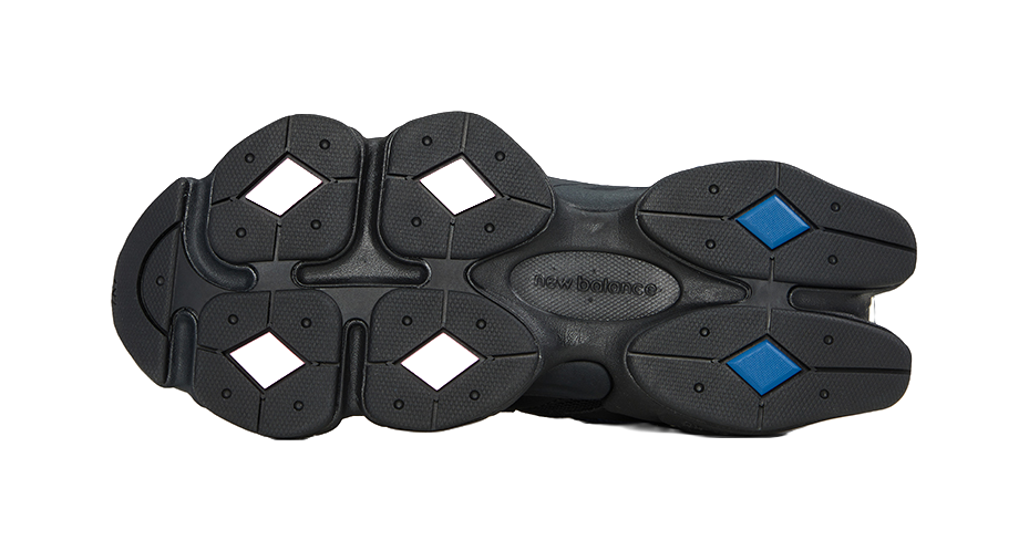 9060 New Balance Black Blue Agate  vjsneaker.com