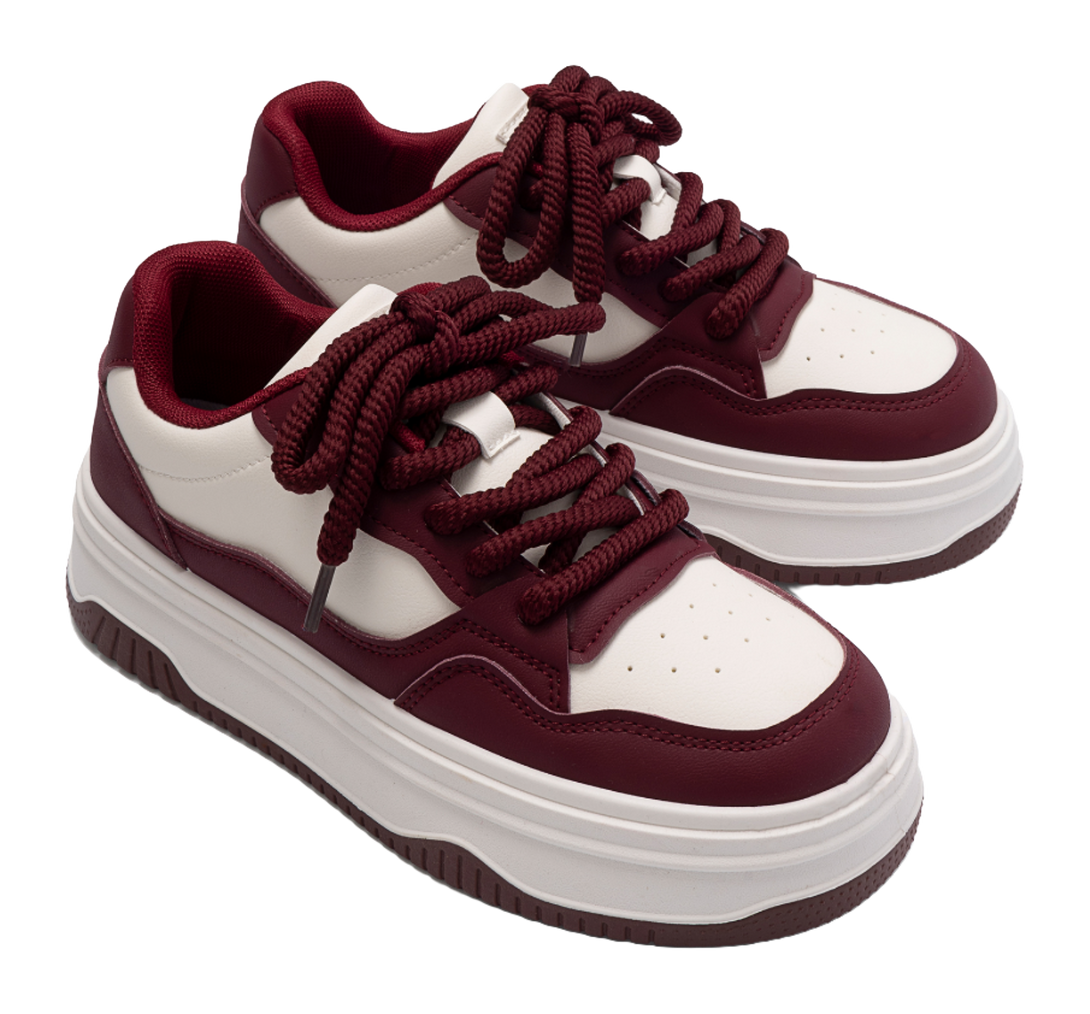 HUANQIU Coverage Lightweight Breathable Height Increasing Low top Skateboard Shoes Women's 