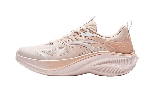 Anta Leaf 5.0 Lightweight Rebound Low Top Casual Running Shoes Women's Pink 