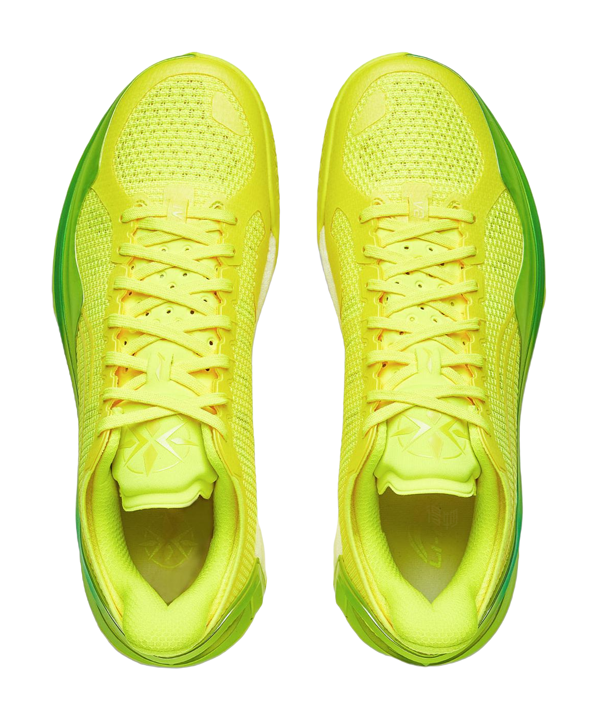 Li Ning Blade 4 V2 Cushioning Slip Resistant Support Lightweight Rebound Low top Basketball Shoes Mens Yellow  VJSNEAKER