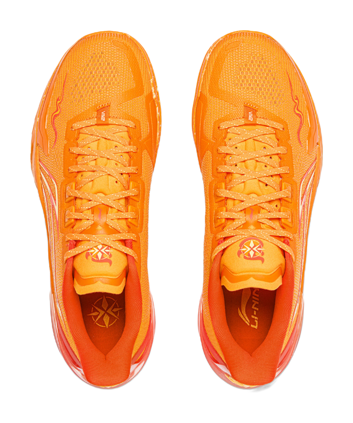 Li Ning Blade 6 V2 Low top All Around Performance Basketball Shoes Unisex Marigold Orange  vjsneaker.com
