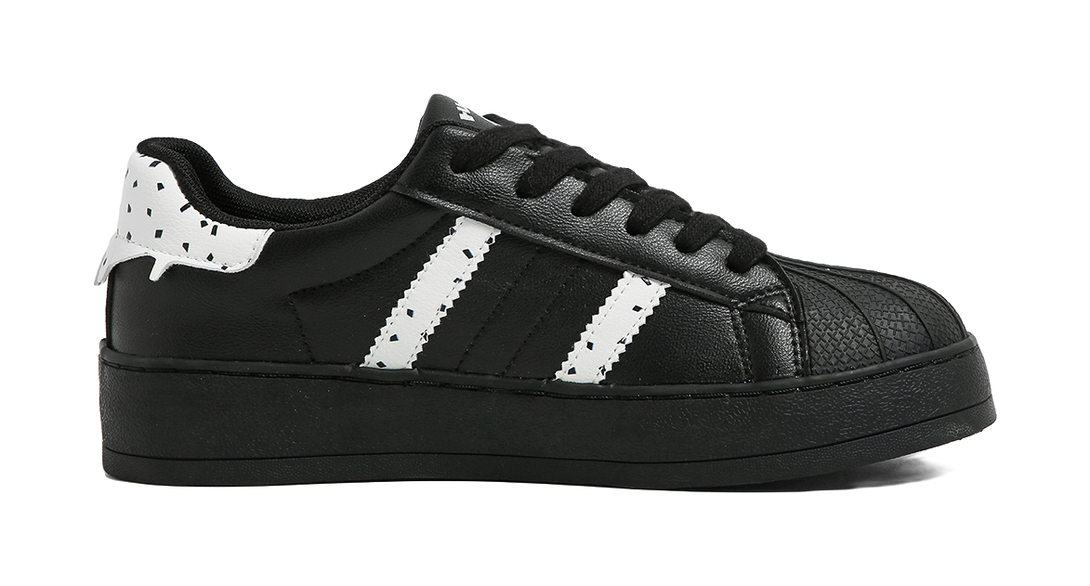 HUANQIU Abrasion Resistant Lightweight Slip Resistant Low top Skateboard Shoes Women's 