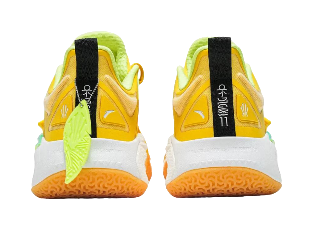 Anta KAI 1 "Playoffs Energy" 8124B1102S-1 - Kyrie Irving Basketball Shoe Unisex Neon Yellow Teal