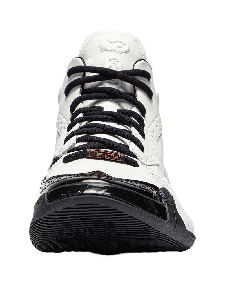 LiNing WOW 10 Gentleman Mid top Basketball Shoes Mens Black White  VJSNEAKER