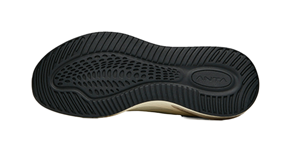 Anta C37+ Cushioned Anti Slip Wear Resistant Breathable Lightweight Low Top Casual Running Shoes Men's White Green 