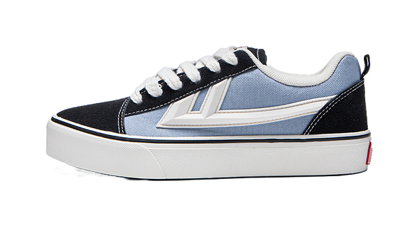 Warrior Sports Casual Wear resistant And Lightweight Low top Canvas Shoes Unisex Black Blue 