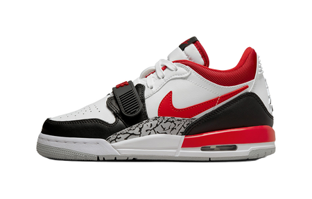 Jordan Legacy 312 Low Fire Red GS  vjsneaker.com