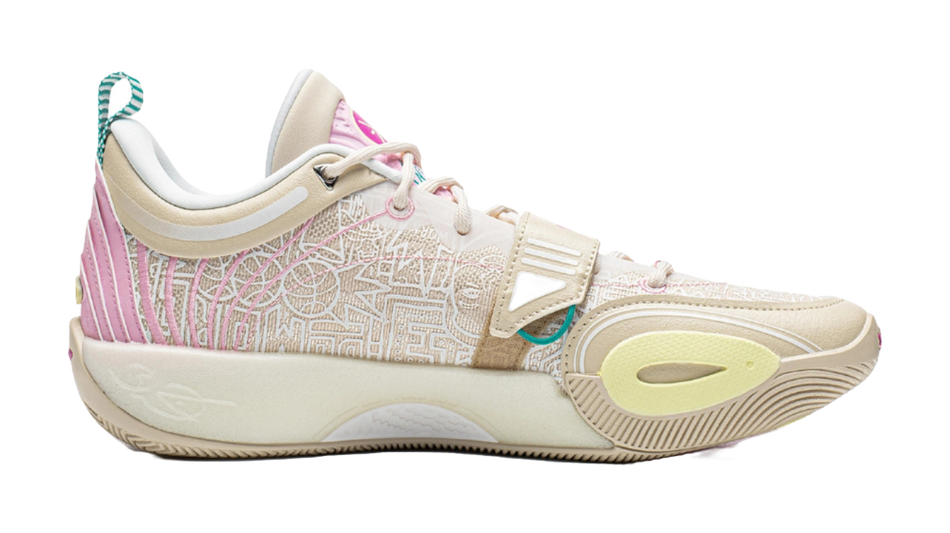 Li-Ning Wade All City 14 Encore "Sand Gray" ABAW053-8 - Low Basketball Shoe Unisex Gray
