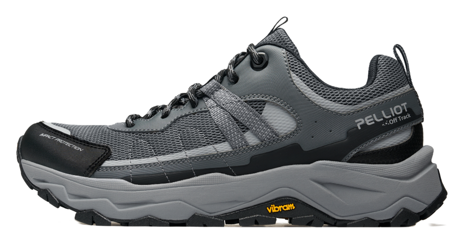 Boxi and PELLIOT HT - Light Cloud 2.0 Outdoor Sports Vibram Lightweight Upgraded Wetland Anti slip Wear resistant Low cut Mountaineering and Hiking Shoes for Men