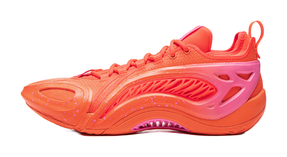 Li Ning BadFive Air 1 Super Low top Outdoor Basketball Shoes Mens Orange