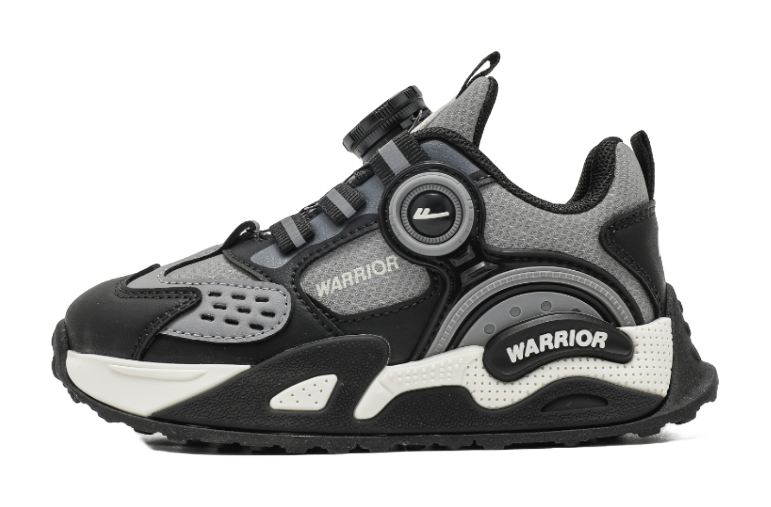 Warrior Warrior Boys' Sports Shoes Synthetic Leather Comfortable, Versatile, Lightweight, Shock Absorbed, Low cut Girls' Casual Shoes for Children  VJSNEAKER